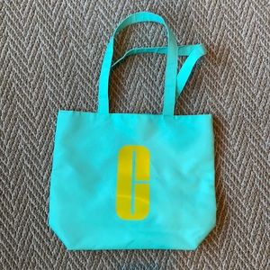 Clinique Tote Mint Green. EUC